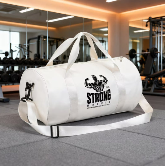 Large Fitness & Travel Bag – Patterned Gym Duffel for Yoga, Travel & Overnight Stays