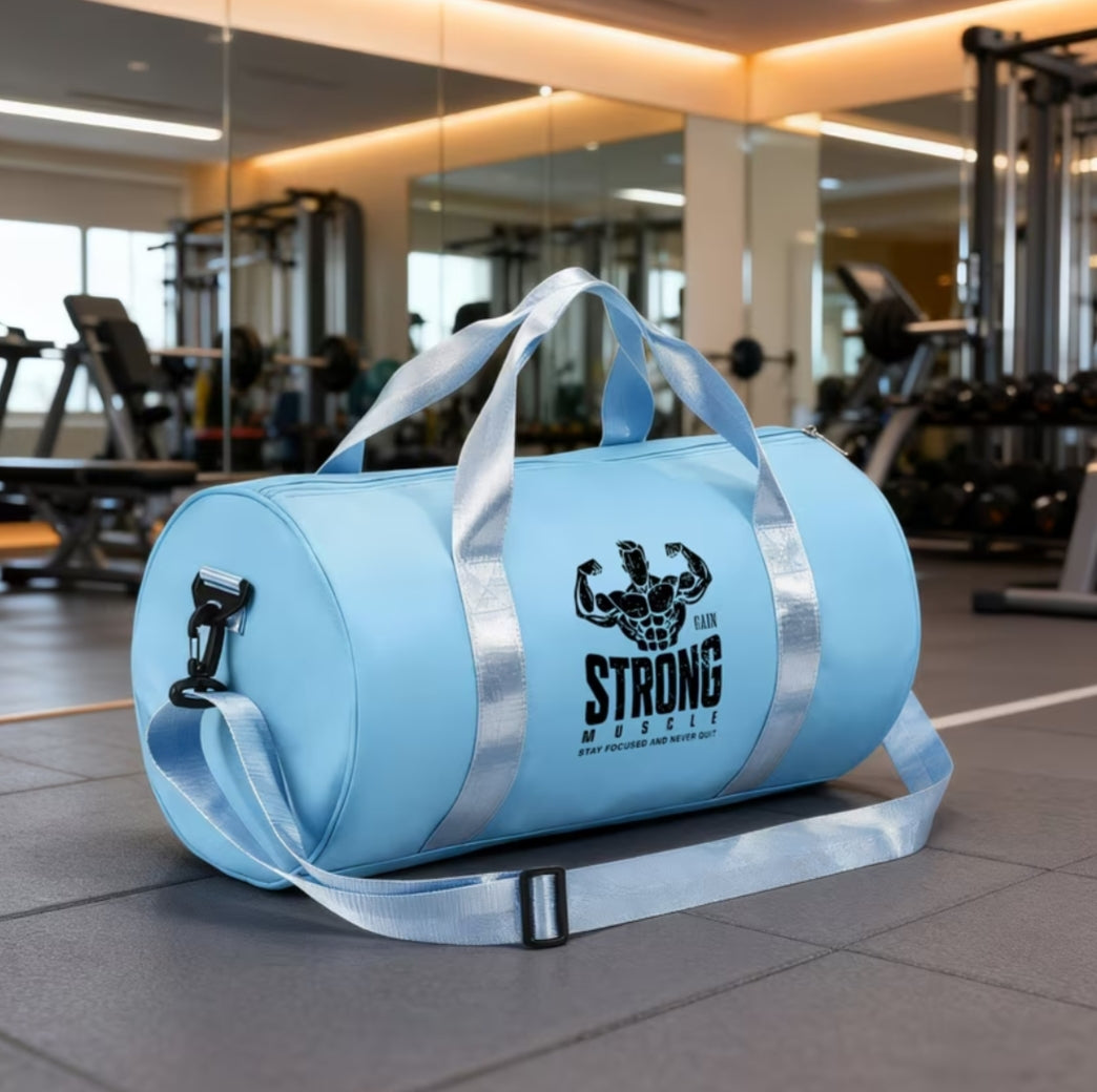 Large Fitness & Travel Bag – Patterned Gym Duffel for Yoga, Travel & Overnight Stays