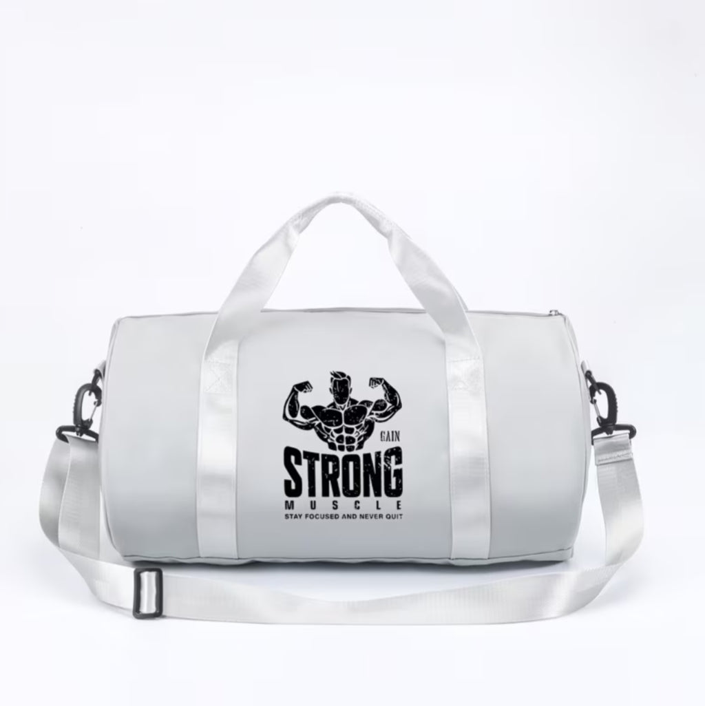 Large Fitness & Travel Bag – Patterned Gym Duffel for Yoga, Travel & Overnight Stays