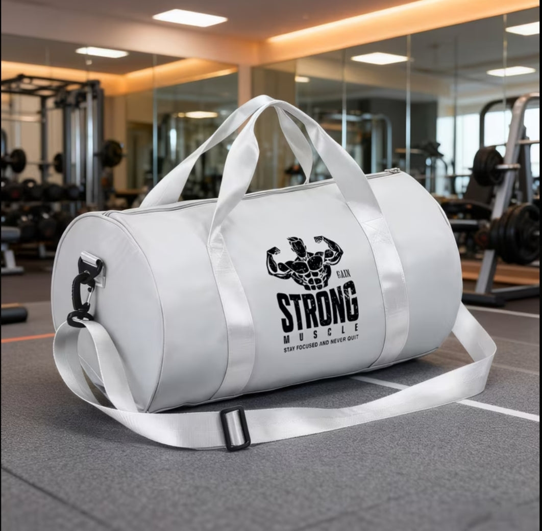 Large Fitness & Travel Bag – Patterned Gym Duffel for Yoga, Travel & Overnight Stays